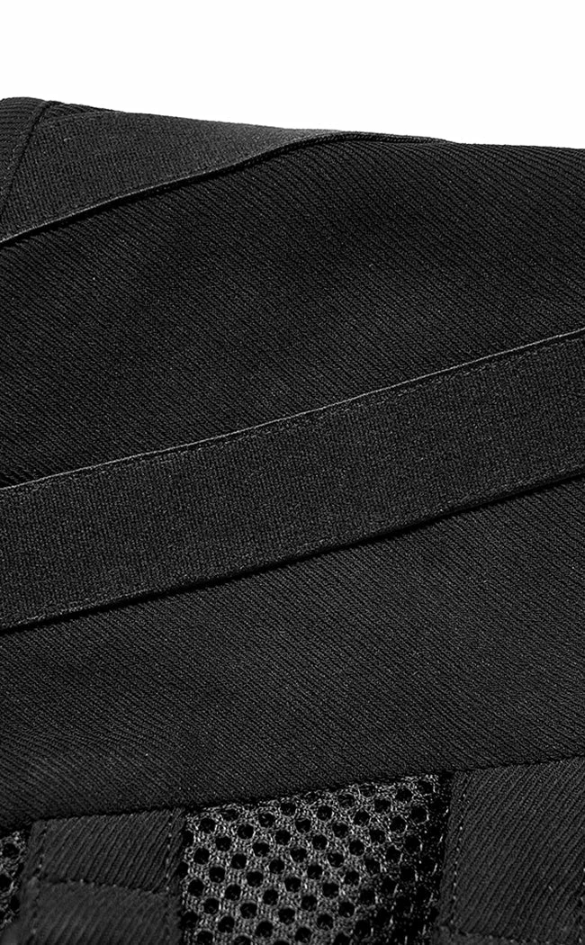 Punk Rave Ex Machina Corset Belt | Black Clothing 8 Punk Rave Ex Machina Corset Belt | Black Clothing