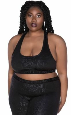 Killstar Clothing Exercise Your Demons Workout Top