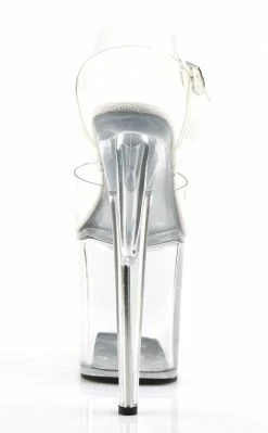 Pleaser FLAMINGO-808 Clear Heels Pole Shoes 10 Pleaser FLAMINGO-808 Clear Heels Pole Shoes