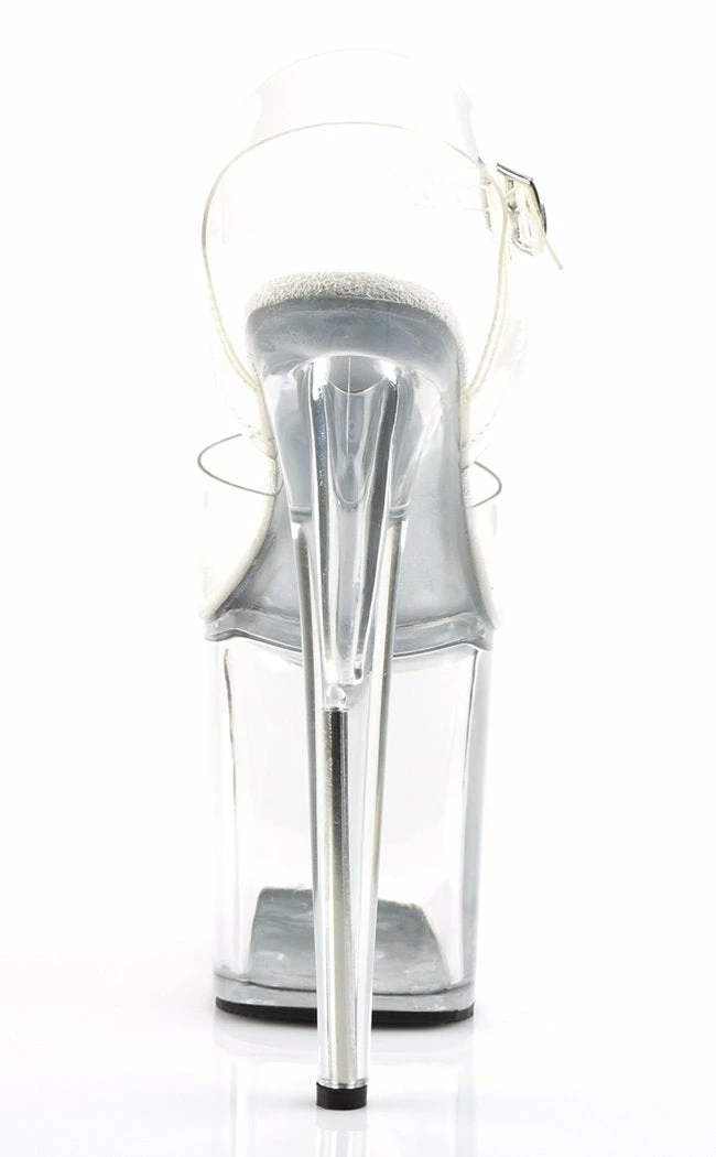 Pleaser FLAMINGO-808 Clear Heels Pole Shoes 6 Pleaser FLAMINGO-808 Clear Heels Pole Shoes