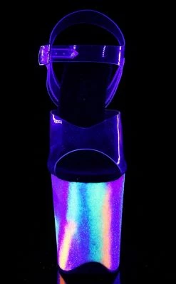 Pleaser FLAMINGO-808GXY Galaxy Platform Heels Pole Shoes