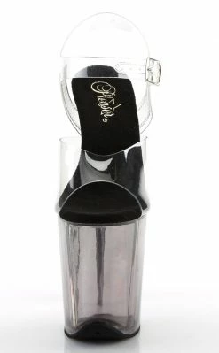 Pleaser Pole Shoes FLAMINGO-808T Smoke Tinted Heels