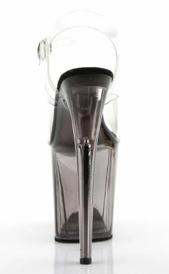 Pleaser Pole Shoes FLAMINGO-808T Smoke Tinted Heels