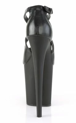 Pleaser FLAMINGO-821 Black Peep Toe Heels Pole Shoes 10 Pleaser FLAMINGO-821 Black Peep Toe Heels Pole Shoes