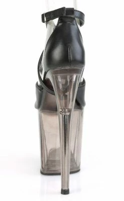 Pleaser FLAMINGO-840 Black Peeptoe Heels Pole Shoes