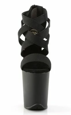 Pleaser Pole Shoes FLAMINGO-869 Black Heels