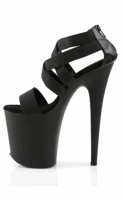 Pleaser Pole Shoes FLAMINGO-869 Black Heels