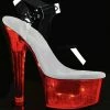Pleaser Sale FLASHDANCE-608CH Light-up Platform Heels (Last Pair: Size 9) 1 Pleaser Sale FLASHDANCE-608CH Light-up Platform Heels (Last Pair: Size 9)