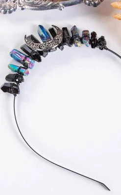 Cold Black Heart Accessories Fae Crown Aura Headband