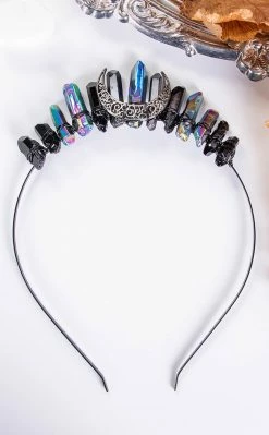 Cold Black Heart Accessories Fae Crown Aura Headband