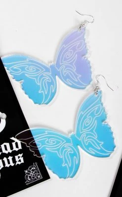 Drop Dead Gorgeous Accessories Fairycore Butterfly Earrings