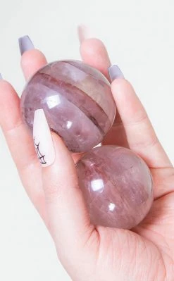 Crystals Fire Quartz Sphere 9 Crystals Fire Quartz Sphere