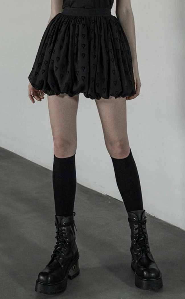 Punk Rave Flounce Du Coeur Mini Skirt Clothing 5 Punk Rave Flounce Du Coeur Mini Skirt Clothing