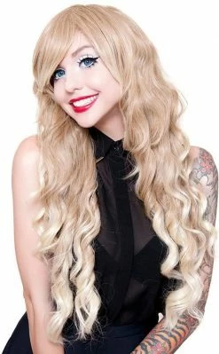 Rockstar Wigs Flower Child Wavy Blonde Wig Beauty