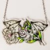 Drop Dead Gorgeous Folklore Bat Necklace 2 Drop Dead Gorgeous Folklore Bat Necklace