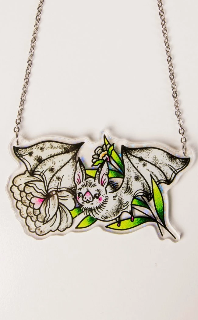 Drop Dead Gorgeous Folklore Bat Necklace 3 Drop Dead Gorgeous Folklore Bat Necklace
