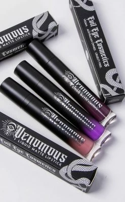 Evil Eye Cosmetics Beauty Forbidden | Smoky Purple Matte Lipstick 11 Evil Eye Cosmetics Beauty Forbidden | Smoky Purple Matte Lipstick