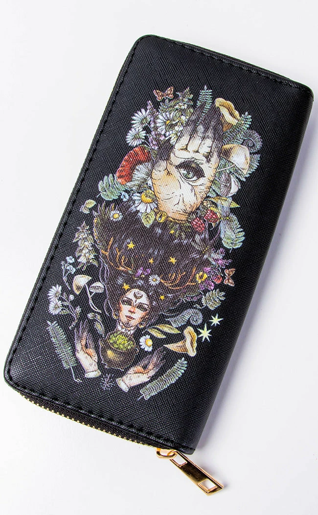 Drop Dead Gorgeous Accessories Forest Seer Wallet 3 Drop Dead Gorgeous Accessories Forest Seer Wallet