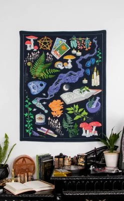 Drop Dead Gorgeous Forest Witch Tapestry