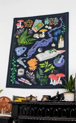Drop Dead Gorgeous Forest Witch Tapestry 9 Drop Dead Gorgeous Forest Witch Tapestry
