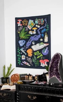 Drop Dead Gorgeous Forest Witch Tapestry