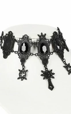 Restyle Fortune Teller Choker | Black 12 Restyle Fortune Teller Choker | Black