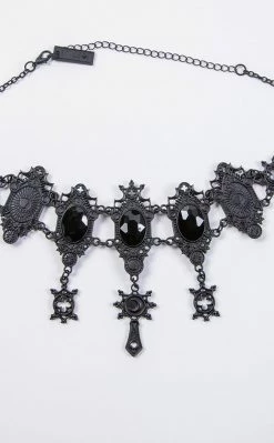 Restyle Fortune Teller Choker | Black 13 Restyle Fortune Teller Choker | Black