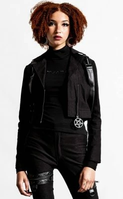 Killstar Freak Flag Jacket | Black