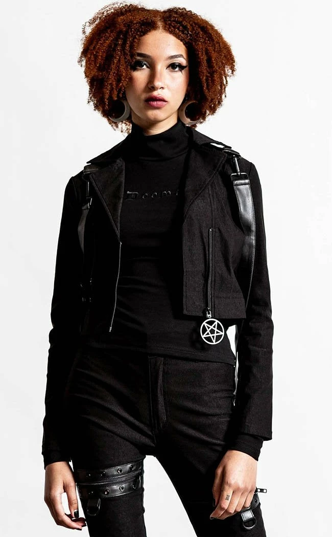 Killstar Freak Flag Jacket | Black 4 Killstar Freak Flag Jacket | Black