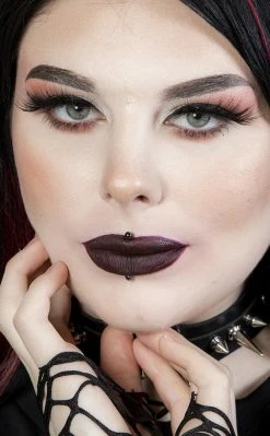 Evil Eye Cosmetics Fury | Deep Wine Matte Lipstick Beauty