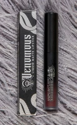 Evil Eye Cosmetics Fury | Deep Wine Matte Lipstick Beauty