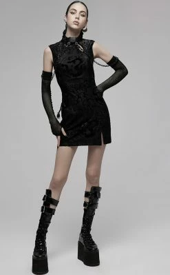 Punk Rave Fury Mini Dress