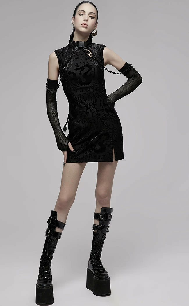 Punk Rave Fury Mini Dress 4 Punk Rave Fury Mini Dress