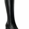 Funtasma GOGO-300 Black Stretch Vegan Leather Gogo Boots