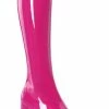 Funtasma GOGO-300 Hot Pink Stretch Patent Gogo Boots