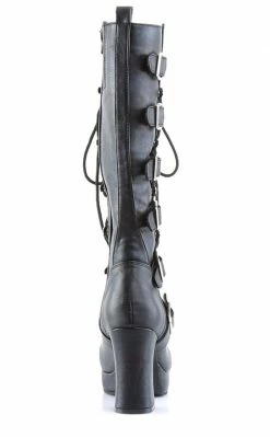 Demonia GOTHIKA-200 Black Steampunk Boots Shoes 10 Demonia GOTHIKA-200 Black Steampunk Boots Shoes