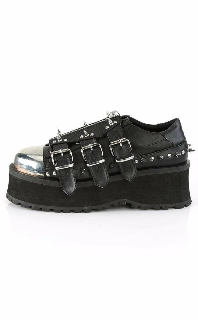 Demonia GRAVEDIGGER-03 Black Creepers Shoes 5 Demonia GRAVEDIGGER-03 Black Creepers Shoes