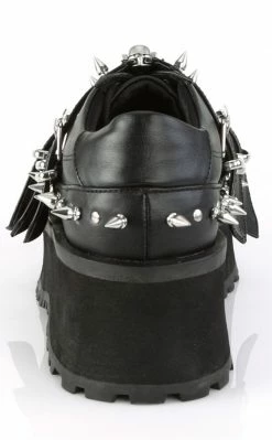 Demonia GRAVEDIGGER-03 Black Creepers Shoes 10 Demonia GRAVEDIGGER-03 Black Creepers Shoes
