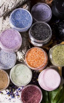 Crystals Genuine Crystal Ritual Altar Sand