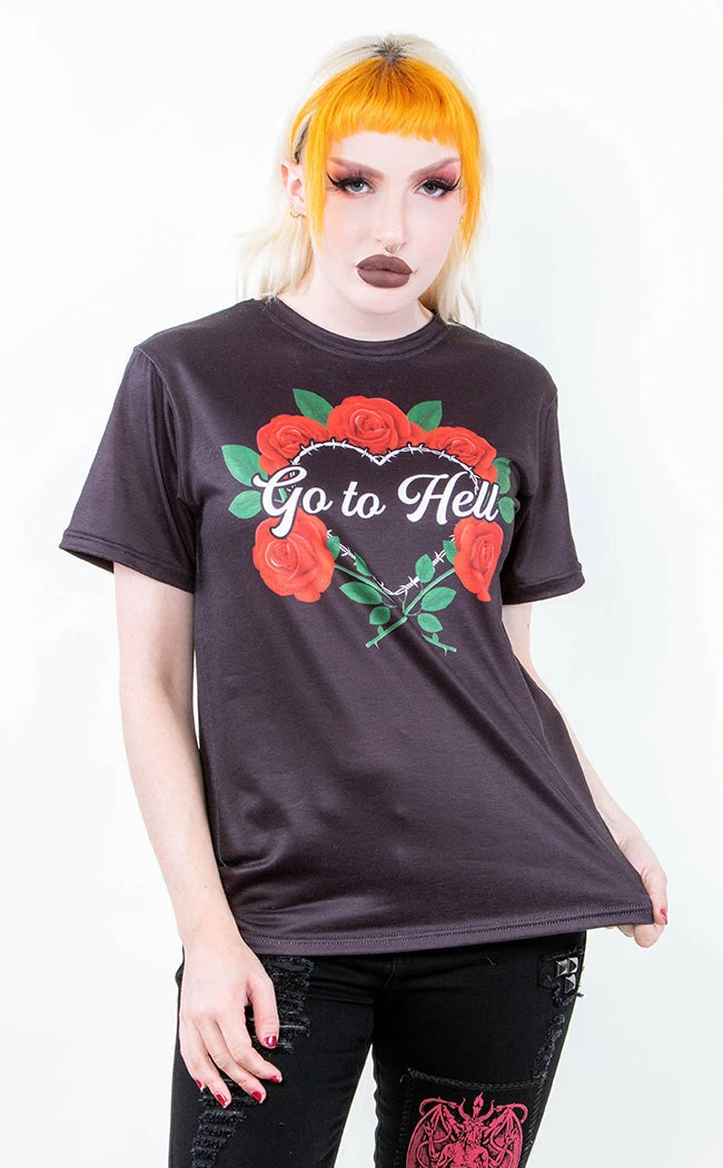 Tragic Beautiful Clothing Go To Hell T-Shirt 4 Tragic Beautiful Clothing Go To Hell T-Shirt