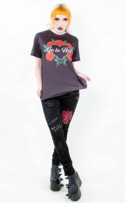 Tragic Beautiful Clothing Go To Hell T-Shirt 9 Tragic Beautiful Clothing Go To Hell T-Shirt
