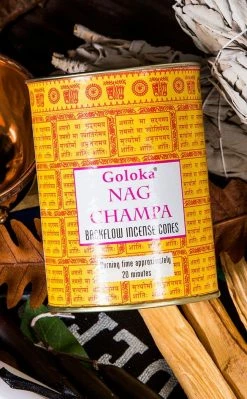 Goloka Backflow Incense Cones Witchcraft