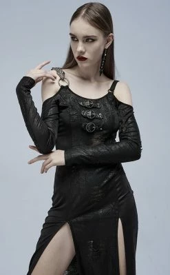 Punk Rave Gorgon Maxi Dress