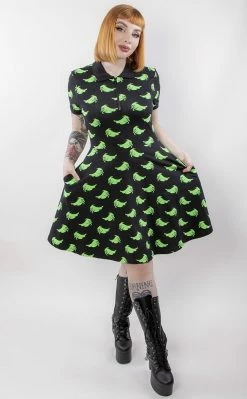 Black Friday Clothing Green Ghost Collar Dress 13 Black Friday Clothing Green Ghost Collar Dress