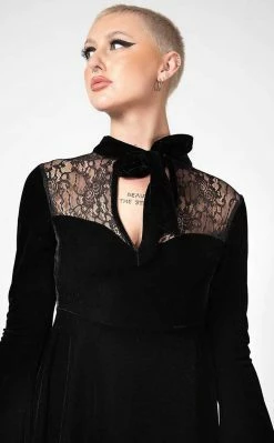 Killstar Grimina Velvet Sorcery Dress Clothing