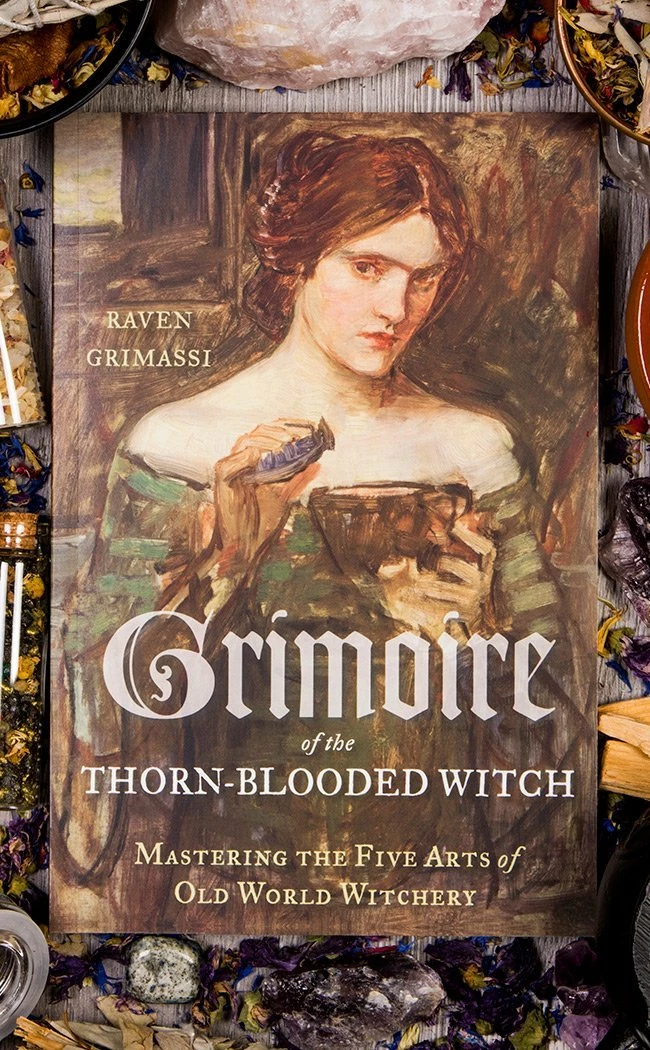 Occult Books Grimoire Of The Thorn Blooded Witch 3 Occult Books Grimoire Of The Thorn Blooded Witch