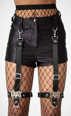 Killstar Clothing Hardliner Garter Shorts 9 Killstar Clothing Hardliner Garter Shorts
