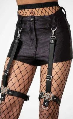 Killstar Clothing Hardliner Garter Shorts 10 Killstar Clothing Hardliner Garter Shorts