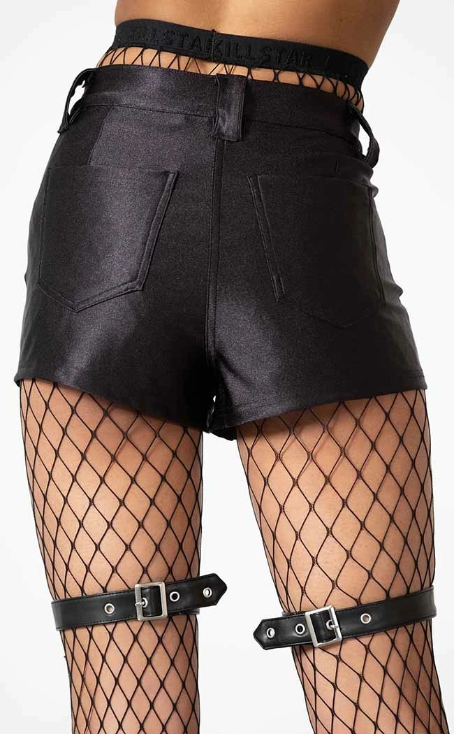Killstar Clothing Hardliner Garter Shorts 7 Killstar Clothing Hardliner Garter Shorts