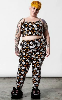 Killstar Haunted Pumpkin Cropped Cami Clothing